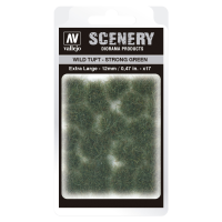 Vallejo Scenery: Wild Tuft - Strong Green (12 mm)