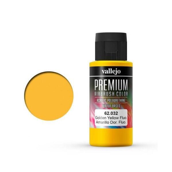 Premium Color Golden Yellow Fluo 60ml