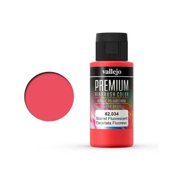 Premium Color Scarlet Fluo 60ml