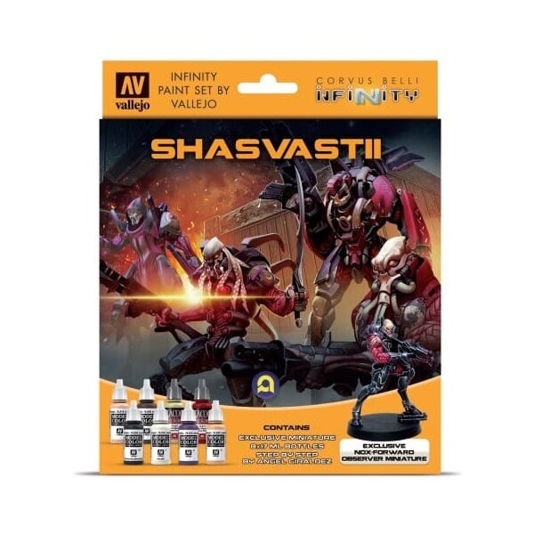 Model Color: Infinity Shasvastii Exclusive Miniature Paint Set