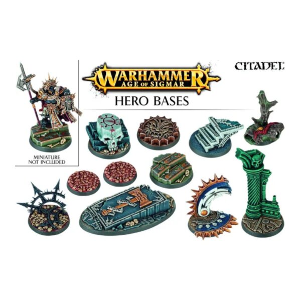 Age of Sigmar: Heldenbases (25 Stück) im Shop Der Tabletopper