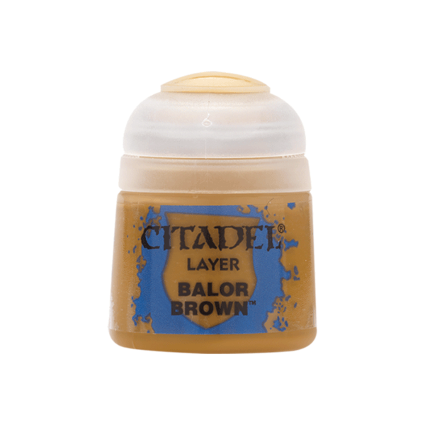 Citadel-Farbe Layer: Balor Brown (12ml) im Shop Der Tabletopper