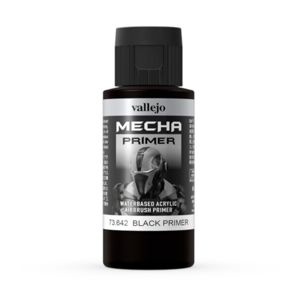 Mecha Primer Black 60ml (Schwarz) (altes Produktdesign)