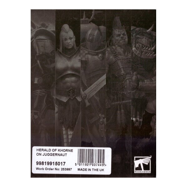 Skullmaster, Herald of Khorne on Juggernaut