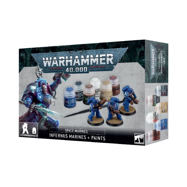 Citadel-Farbe Space Marines: Infernus-Marines + Farbset im Shop Der Tabletopper