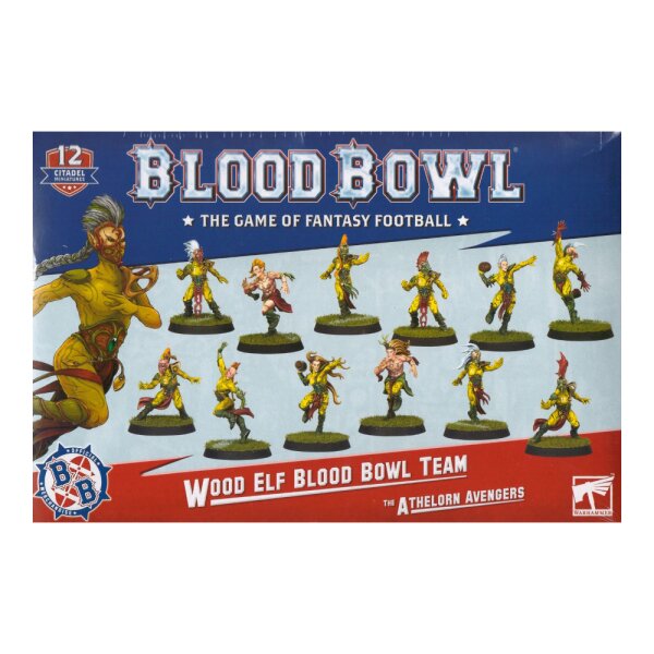 Blood Bowl - Wood Elf Team - The Athelorn Avengers