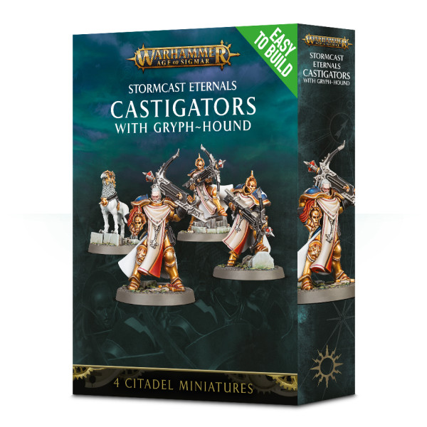 Stormcast Eternals - Easy to Build: Castigators With Gryph-Hound