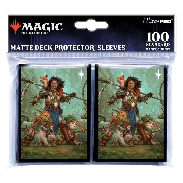 UP - Wilds of Eldraine - Ellivere of the Wild Court - 100ct Deck Protector Sleeves for MTG