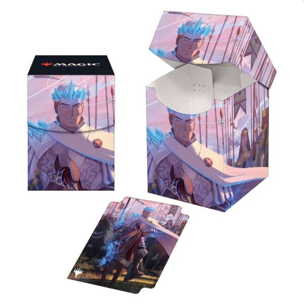 UP - Wilds of Eldraine - Will, Scion of Peace - 100+ Deck Box for MTG