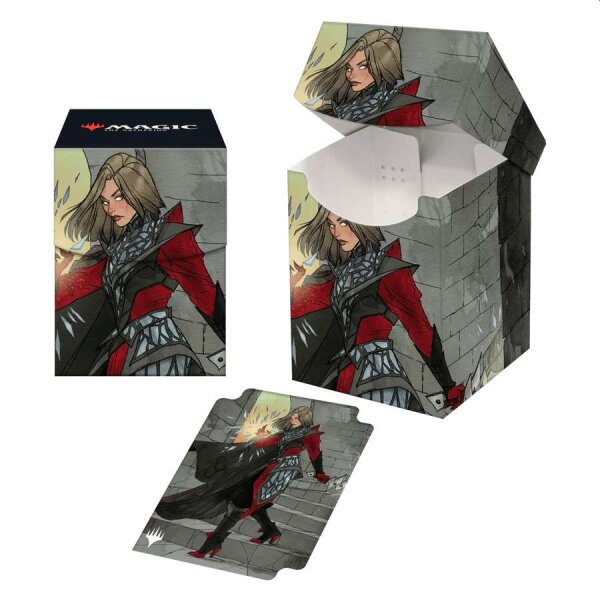 UP - Wilds of Eldraine - Rowan, Scion of War - 100+ Deck Box for MTG