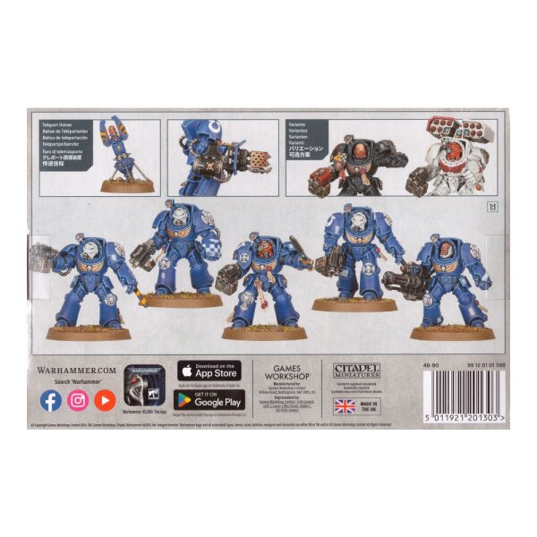 Terminatortrupp der Space Marines