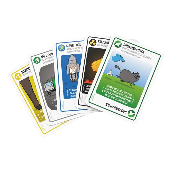 Exploding Kittens: Streaking Kittens - DE