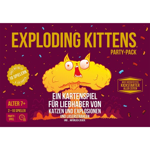 Exploding Kittens: Party-Pack - DE