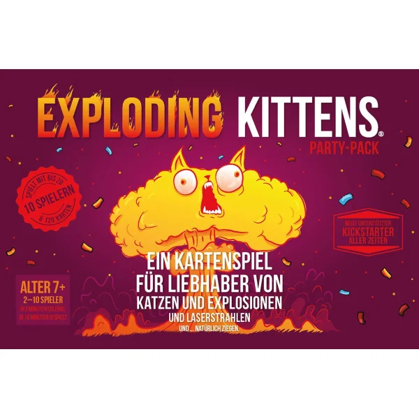 Exploding Kittens: Party-Pack - DE