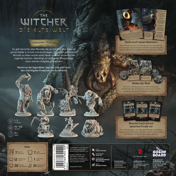 The Witcher Die alte Welt - Legendäre Monster