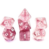 Würfelset Confetti: Dark Purple (7)