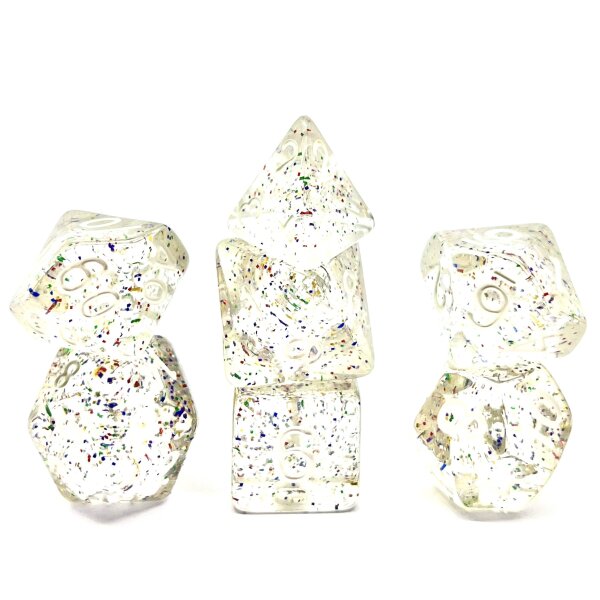 Würfelset Confetti: Rainbow (7)