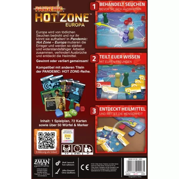Pandemic Hot Zone Europa