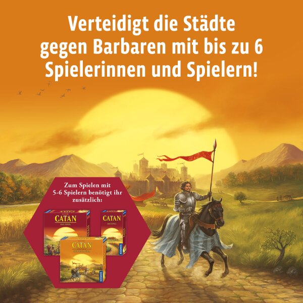 Catan - Städte & Ritter Ergänzung 5/6 Spieler