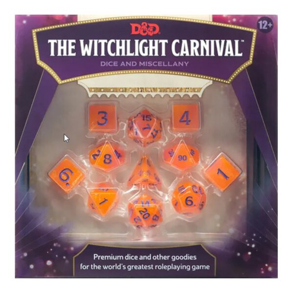 D&D: Witchlight Carnival Dice Set