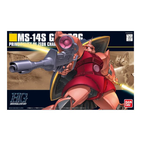 070 - HG Universal Century 1/144 - MS-14S Gelgoog (Char Aznable Custom)