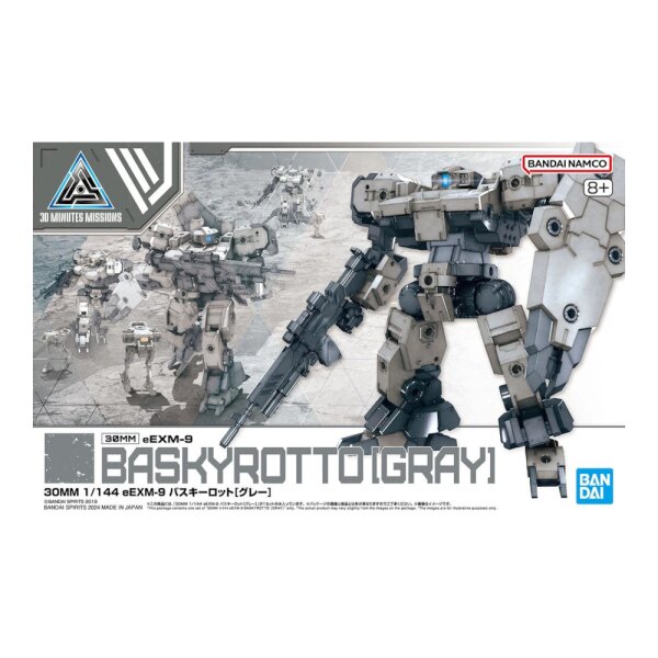 59 - 30MM 1/144 - Eexm-9 Baskyrotto (Gray)