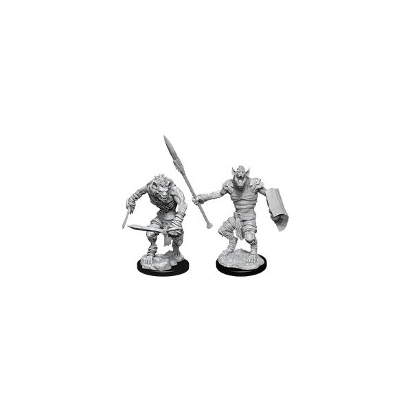D&D Nolzurs Marvelous Miniatures: Gnoll & Gnoll Flesh Gnawer