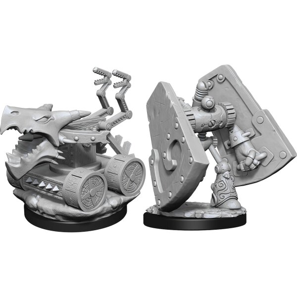 D&D Nolzurs Marvelous Miniatures: Stone Defender & Oaken Bolter