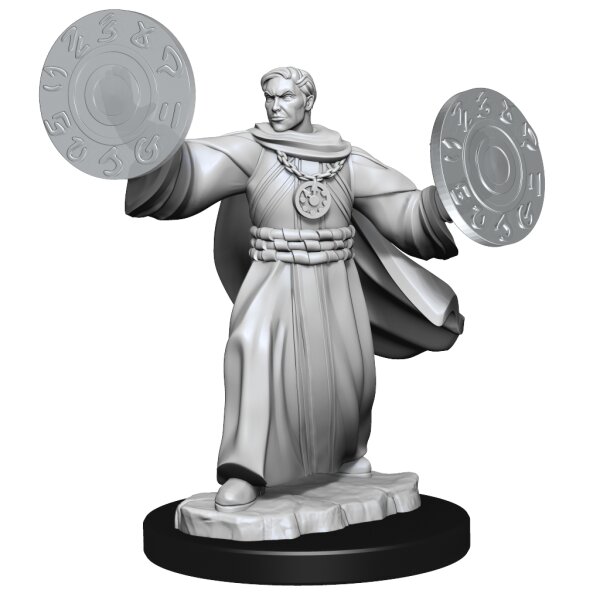 Critical Role Unpainted Miniatures: Human Graviturgy and Chronurgy Wizards Female