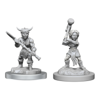 D&D Nolzurs Marvelous Miniatures: Halfling Barbarians...